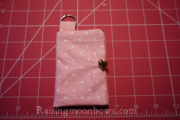 Easy Card Holder Sewing Pattern - 10